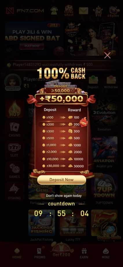 FN7 Game App dashboard with FN7 App and FN7 APK Android guide